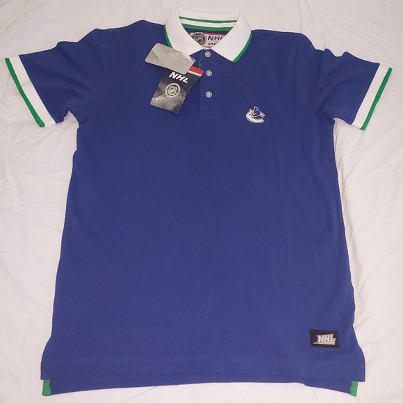 (RARE) Vancouver Canucks Polo shirt - Picture 3 of 5